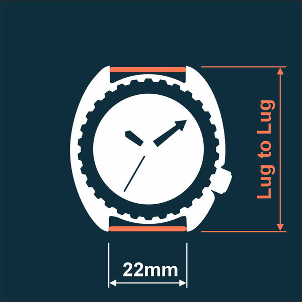 Taktikai Fekete Stripa óraszíj, 22mm-es
