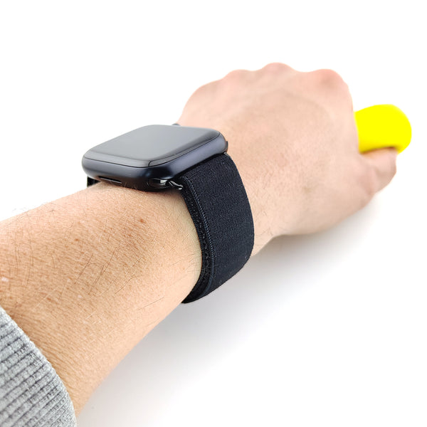 Basic fekete Stripa óraszíj Apple Watch-hoz