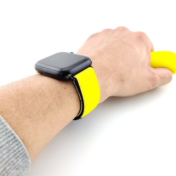 Race Yellow Stripa óraszíj Apple Watch-hoz