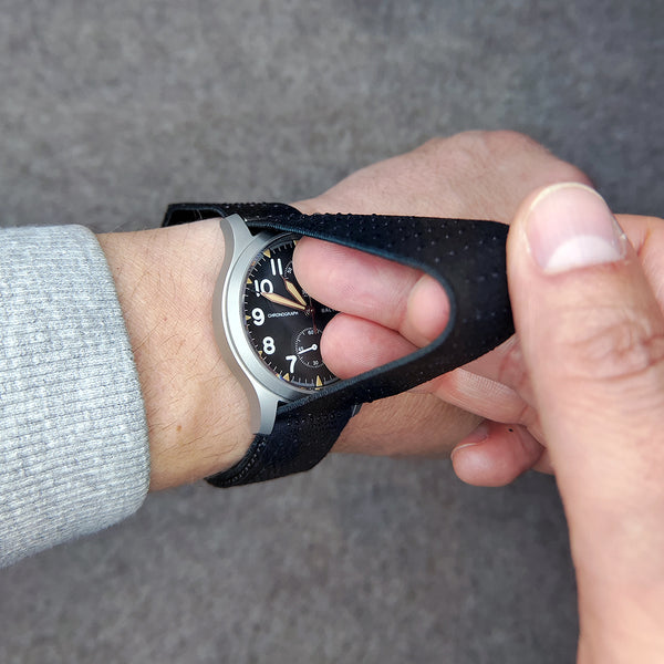 Basic Fekete Stripa óraszíj