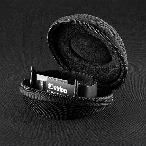 Stripa Strap - Tactical Double-loop System for diver watches - 22mm Mod-friendly Watch Band - black watch box