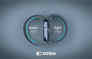 Stripa Strap - Tactical Double-loop System for Apple watches - 22mm Skin-friendly Sport Watch Band